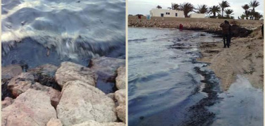 Trivelle, Kerkennah (Tunisia): fuoriesce petrolio da condotta sottomarina
