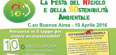 Festa del riciclo e della sostenibilità ambientale: a Milano l'appuntamento è domenica 10 in Buenos Aires