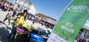 Raccolta differenziata: il bilancio del progetto Giro d’Italia Ride Green