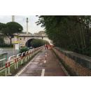 Immagine: Al via lavori manutenzione pista ciclabile tra Ponte Milvio e Castel Giubileo