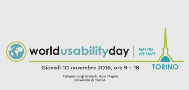 Reuse, Recycle, Redesign: il 10 novembre a Torino c'è World Usability Day