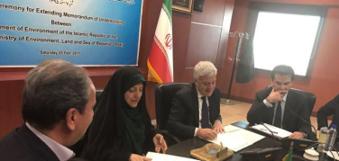 Italia e Iran firmano accordo su rinnovabili e gestione acque