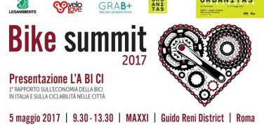 Bike Summit 2017, appuntamento venerdì 5 maggio a Roma