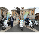 Immagine: Arrivano a Roma gli scooter elettrici di eCooltra