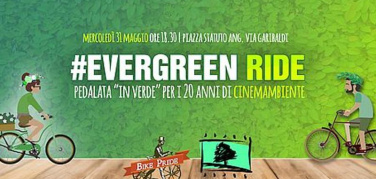 Evergreen Ride: la pedalata di Bike Pride per il compleanno del Festival CinemAmbiente