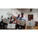 Immagine: Torino, Consiglieri comunali campioni del riuso adottano le cassette di “Cit ma bun”
