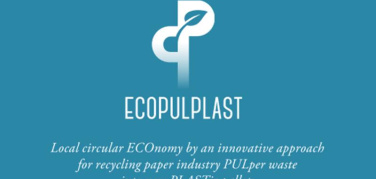 EcoPulplast, dallo scarto di pulper del Distretto Cartario Lucchese a pallet ecosostenibili in plastica eterogenea