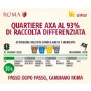 Immagine: Roma, Raggi: in una settimana la raccolta porta a porta ad Axa arriva al 93%