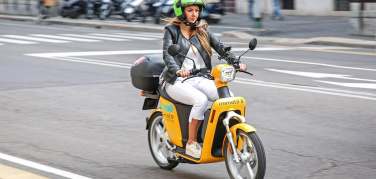 MiMoto lancia a Torino un servizio di scooter sharing elettrico free floating