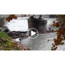 Immagine: Torino, ecco come nasce una discarica galleggiante sulle rive della Dora | VIDEO
