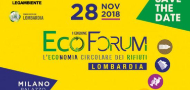 Mercoledì 28 a Milano seconda edizione di Ecoforum Rifiuti Lombardia