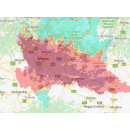 Immagine: Smog, scattano le limitazioni anche in Lombardia.  Milano, Monza e Brianza, Pavia, Lodi, Cremona e Mantova le province coinvolte