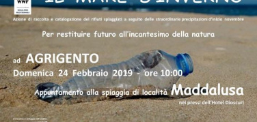 Wwf, domenica 24 il tour 'Spiagge plastic free' fa tappa ad Agrigento