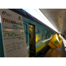 Immagine: Il Treno Verde di Legambiente e Ferrovie dello Stato Italiane arriva a Torino