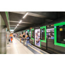 Immagine: Metro verde di Milano, modifiche alla linea per lavori di impermeabilizzazione della galleria