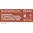 Immagine: Il 9 luglio 2019 a Bologna la presentazione del 24° Rapporto Comieco