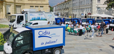 Venaria Reale (Torino): nuovi mezzi ecologici per Cidiu Servizi