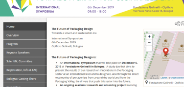 Bologna: CONAI partecipa al primo simposio internazionale sul futuro del packaging design