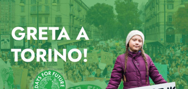 Venerdì 13 dicembre Greta Thunberg  a Torino in piazza Castello con Fridays For Future