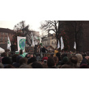 Immagine: In migliaia per Greta Thunberg in piazza Castello a Torino, il discorso | Video