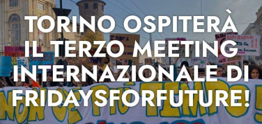 Torino ospiterà il 3º meeting internazionale di #FridaysForFuture