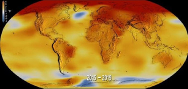Gli ultimi cinque anni i più caldi dal 1880: il time laps della Nasa | Video