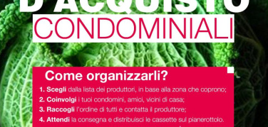 Coronavirus, spesa a domicilio dai piccoli produttori: Ress Roma lancia la campagna 'Gruppi d’Acquisto Condominiali!'