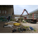 Immagine: Roma, Ama: 'Rimosse 150 tonnellate di rifiuti abbandonati'
