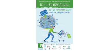 Dal 21 al 29 novembre torna la Settimana Europea per la Riduzione dei Rifiuti: il tema di quest'anno è “rifiuti invisibili”