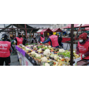 Immagine: RePoPP, nel mese di novembre a Porta Palazzo distribuite 9 tonnellate di cibo e la raccolta differenziata supera l’83%